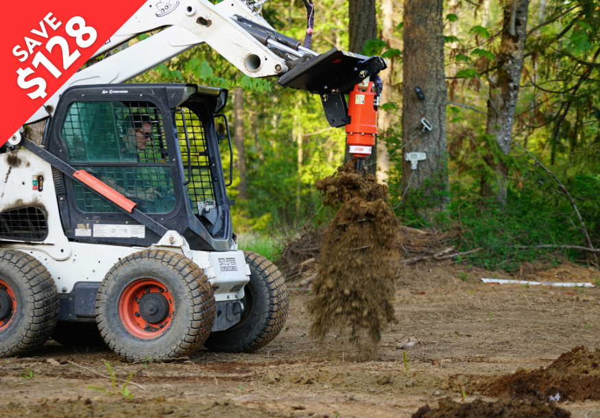 Skid Steer Auger Attachment