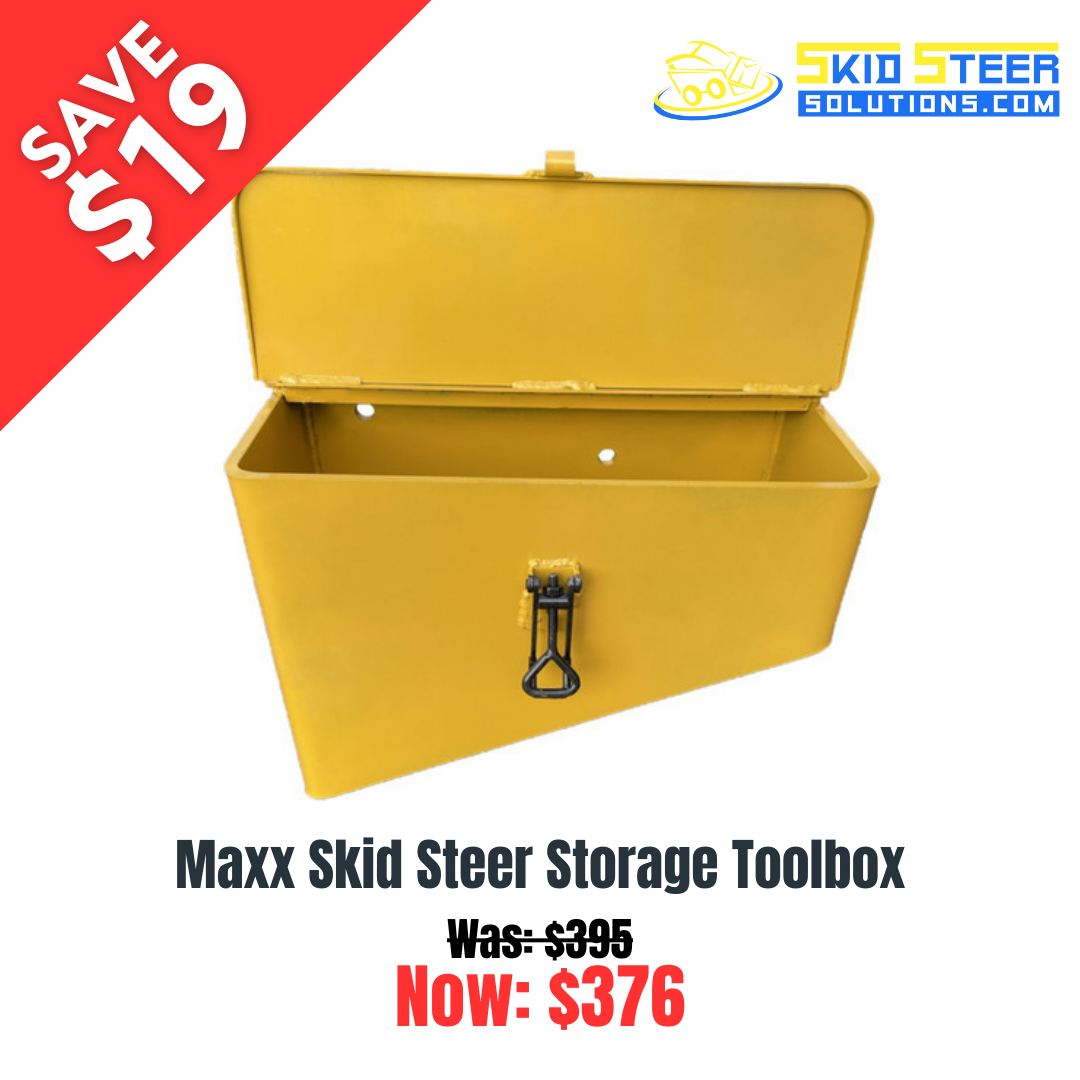 maxx attachments skid steer tool box 